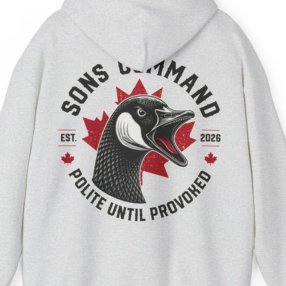 Front + Back Goose Hoodie