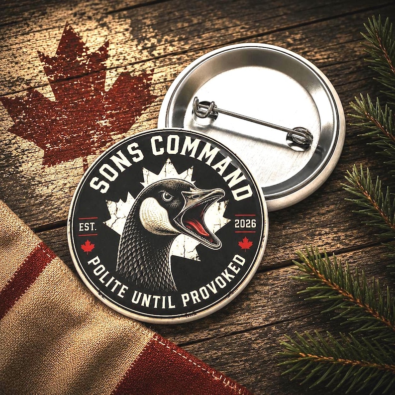 Canada Goose Button Pin