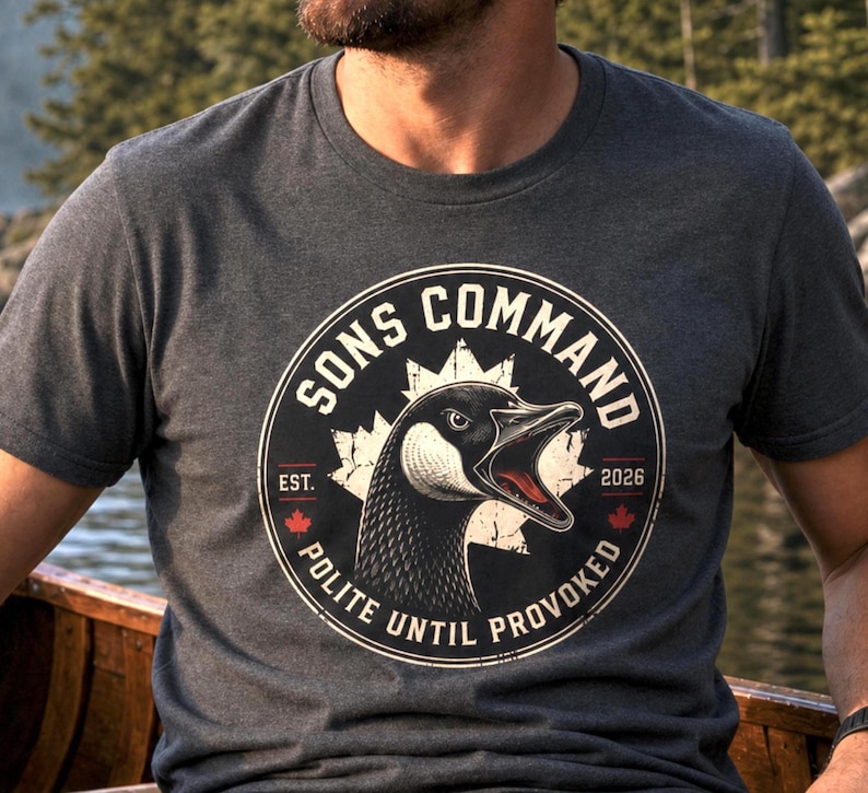 Sons Command Canada Goose T-shirt