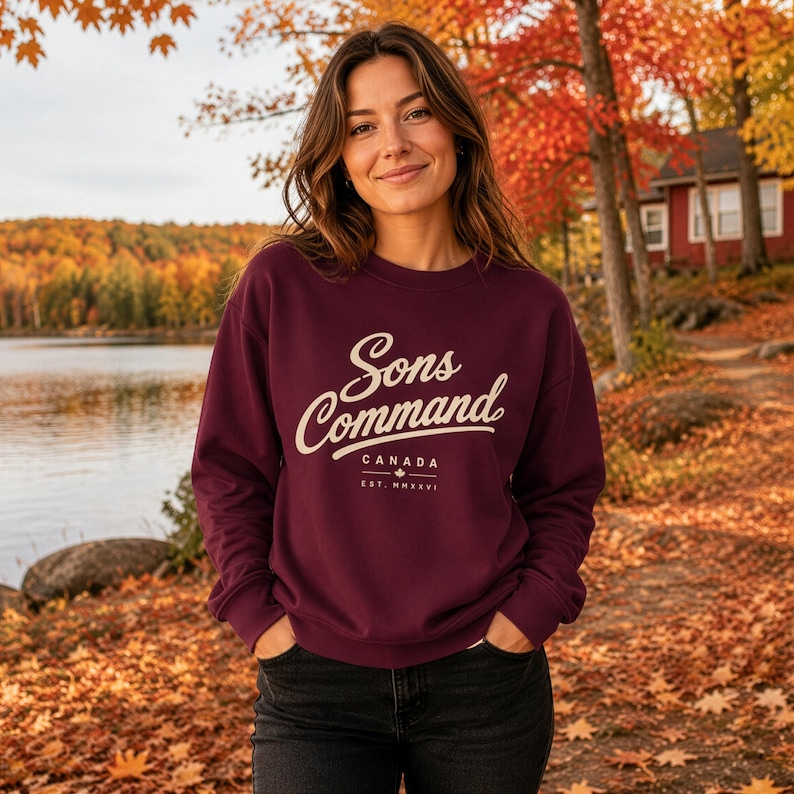 Sons Command Heritage Script crewneck